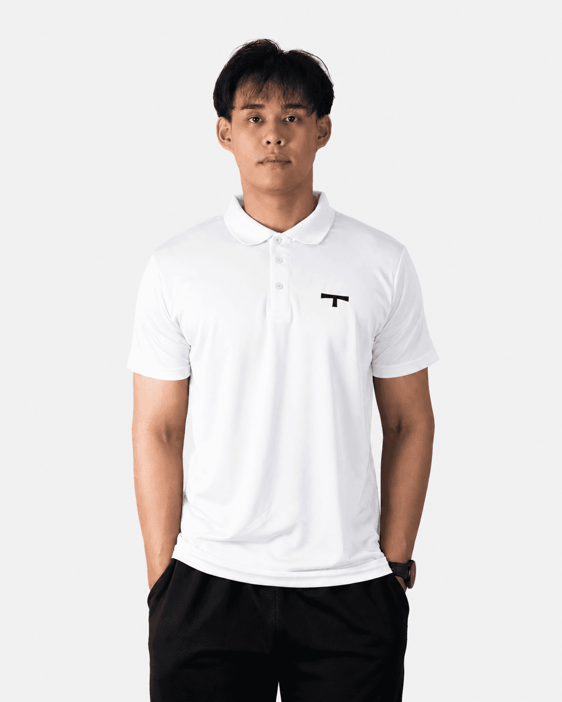 AIRE™ Polo Tee White